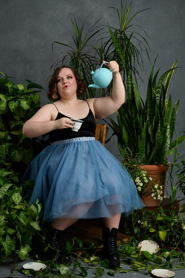 Alice In Wonderland Editorial Shoot Tea Party